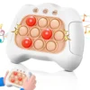 Quick Push Game Toy for Kids, Quick Fast Push Pop Puzzle Handheld Game Light up Fidget Toy 8-12